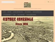 Tablet Screenshot of historichonesdale.com